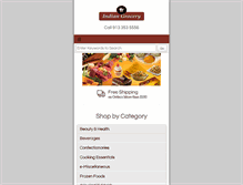 Tablet Screenshot of indiangrocery.com